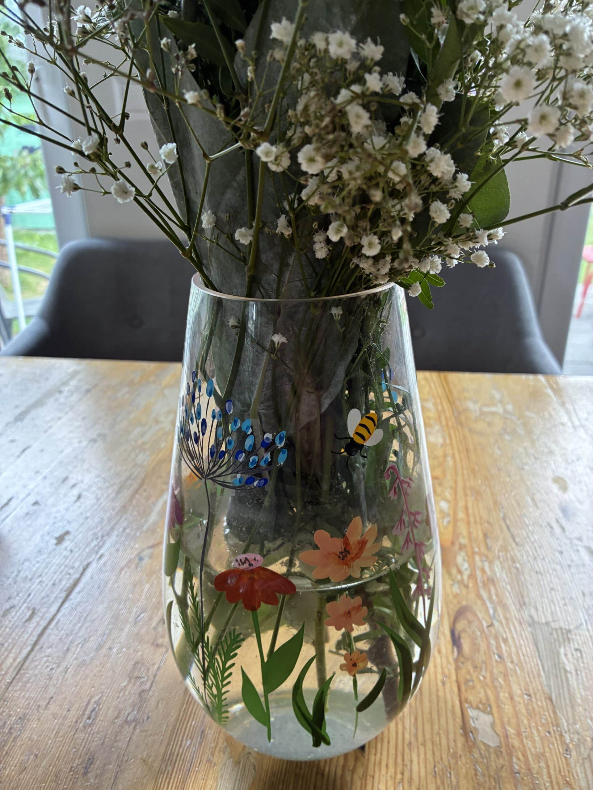 #2 Auf dem Weg nach Hause einkaufen. Mir selbst Blumen gekauft.