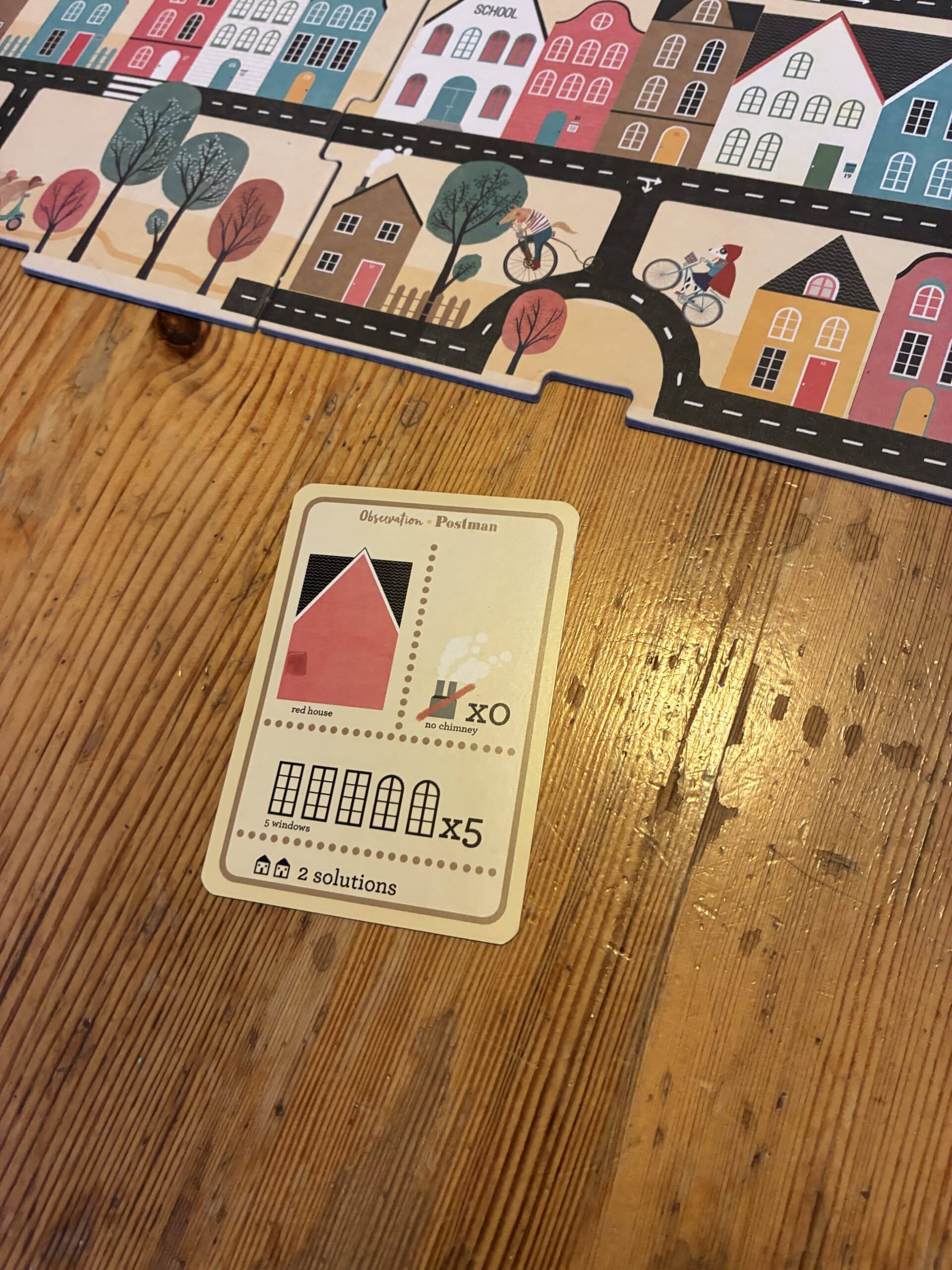 und wir spielen noch das Postspiel! Das lieben wir hier weiterhin.