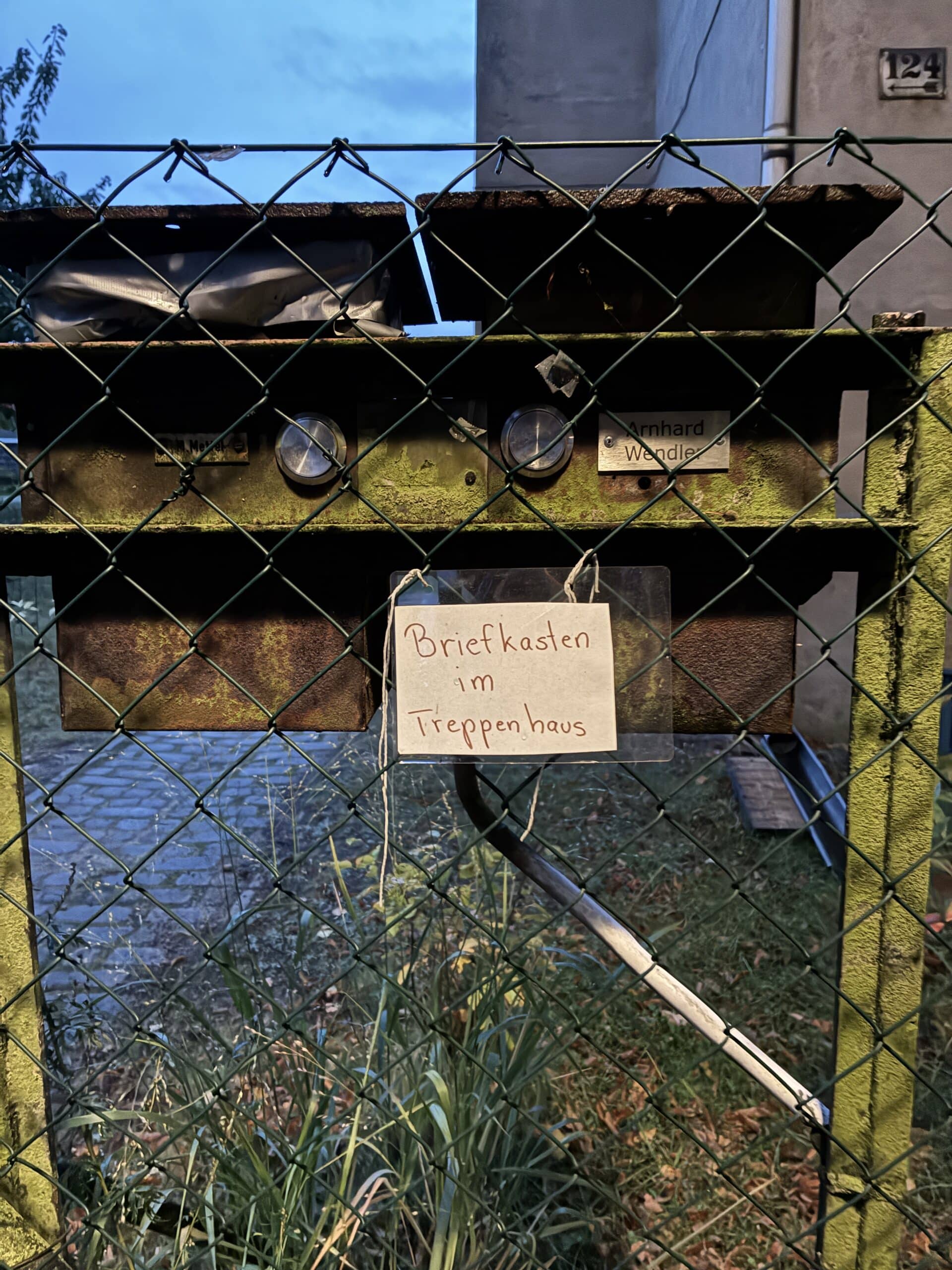 Danach laufen wir noch zu Ihnen nach Hause.