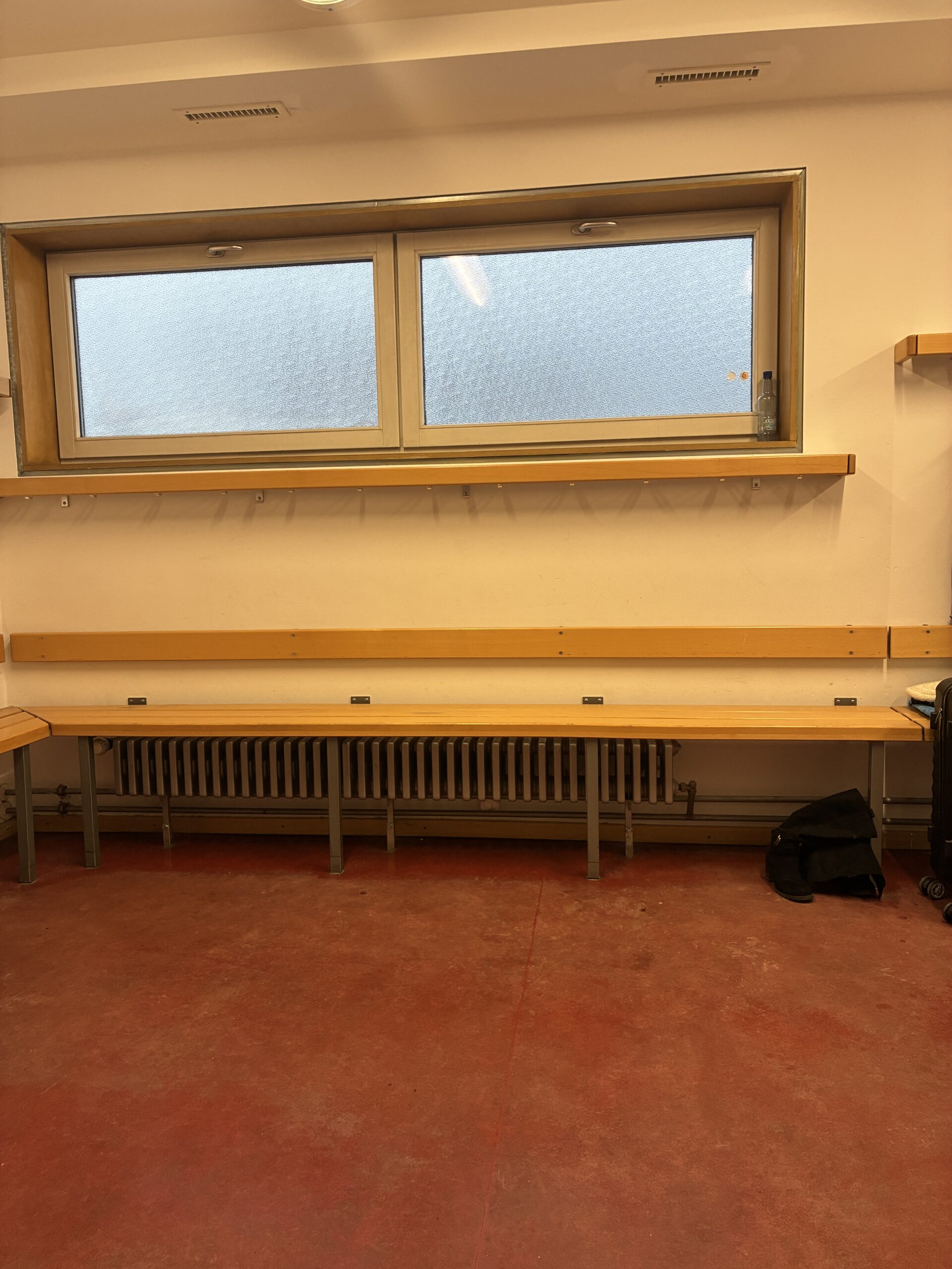 Hallo Samstag. Meine Fortbildung startet wieder im Sportraum.