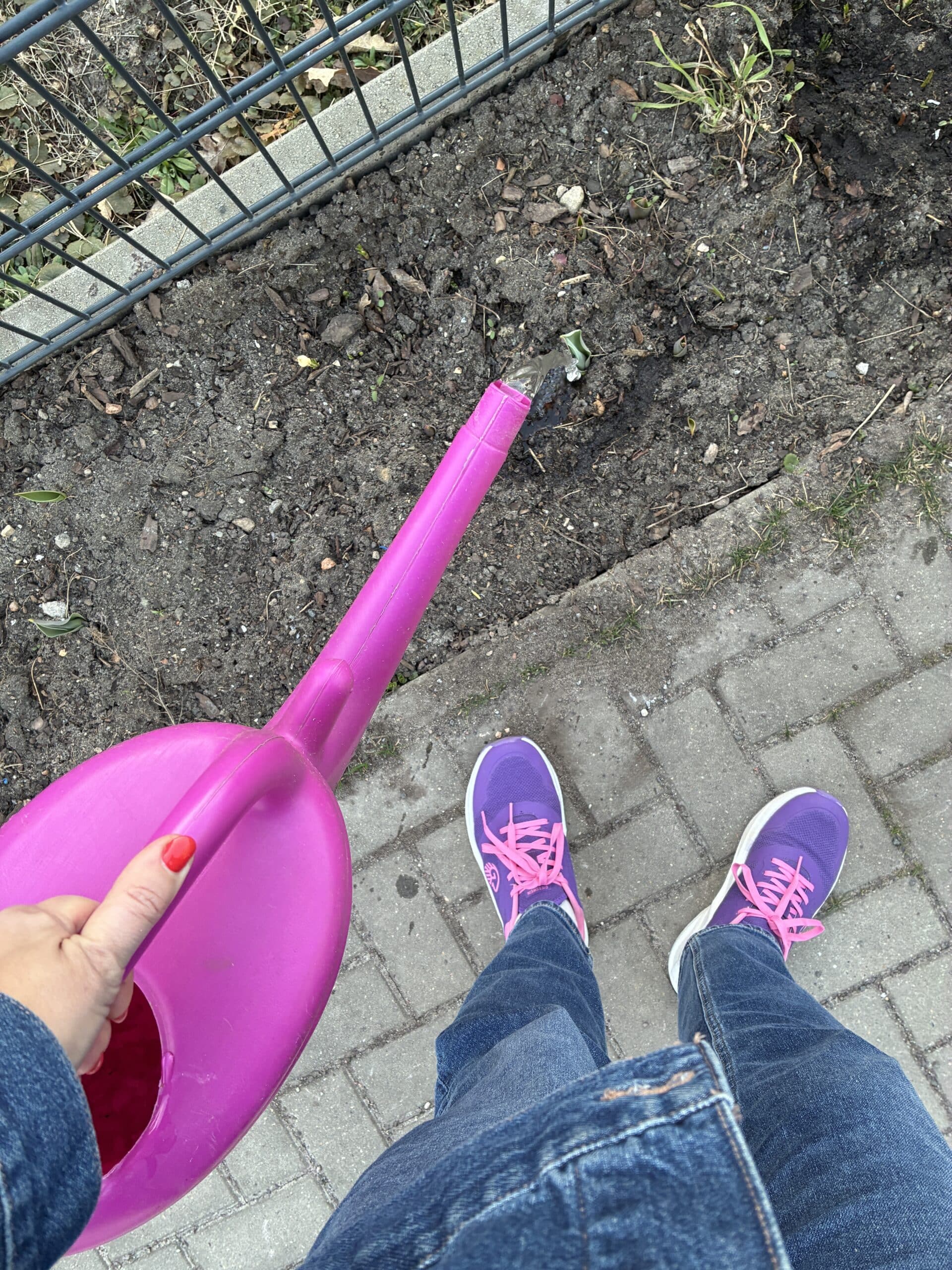 #8 Nach dem Heimkommen erstmal bisschen gießen.