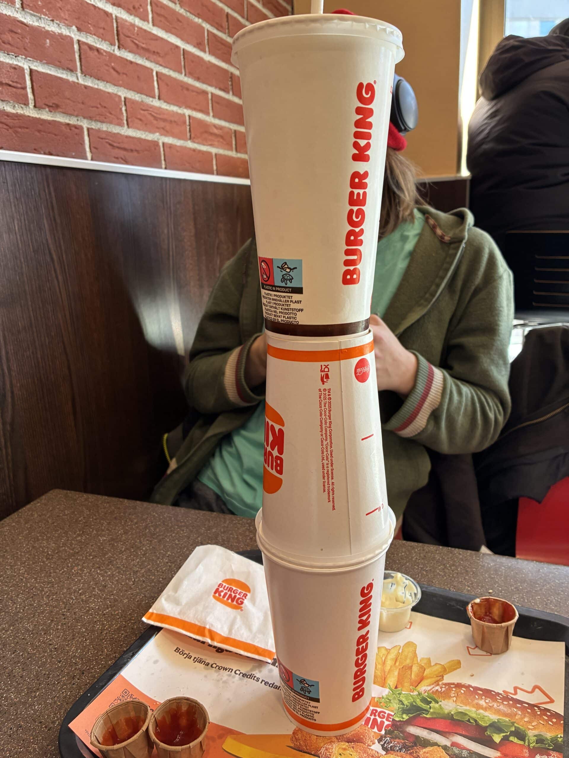 zum Ende der Reise dann nochmal Wunschessen der Kinder.