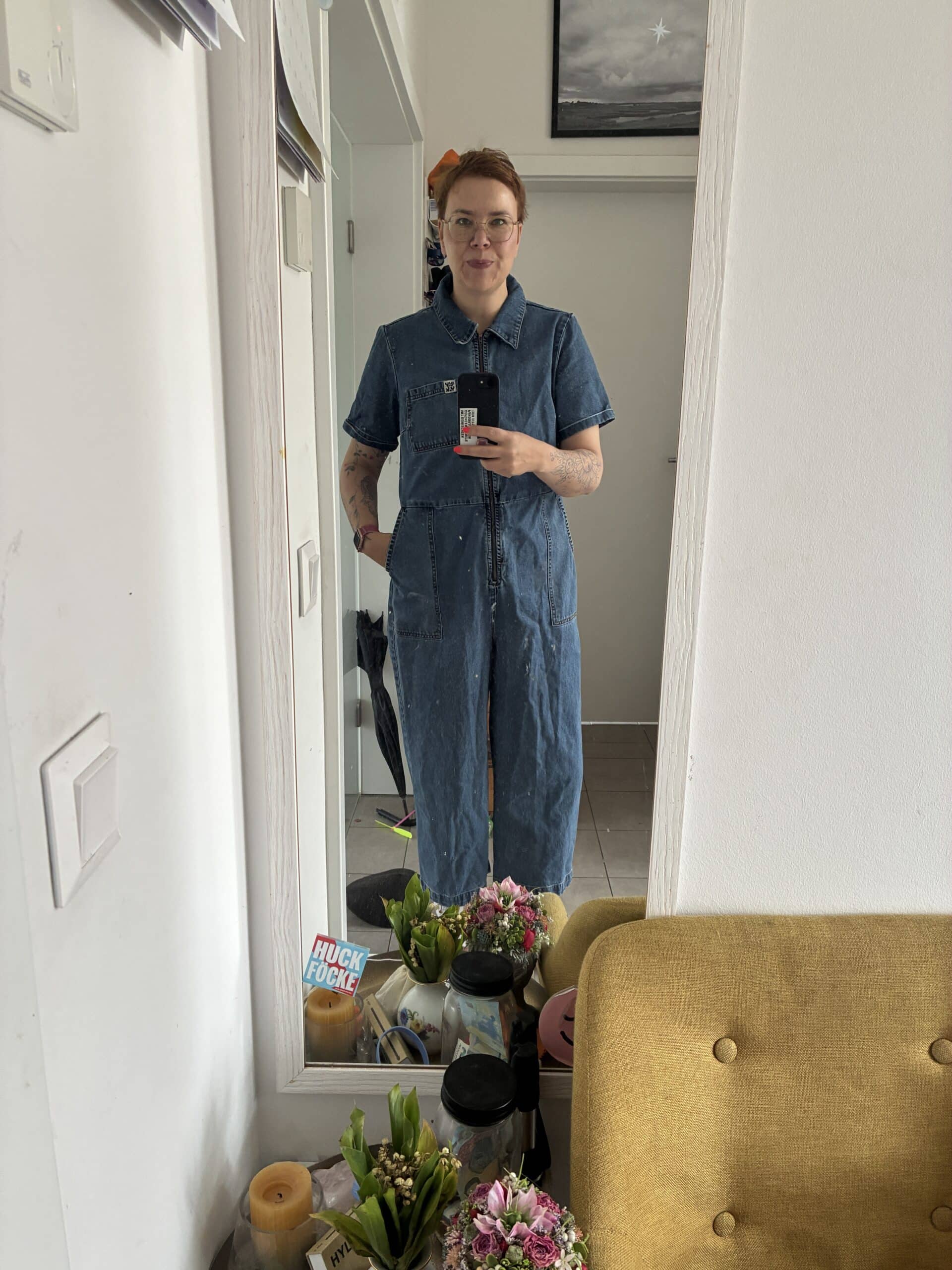 #2 Ich versuche es mit einem Outfit und ziemlich viel Schmerzmitteln