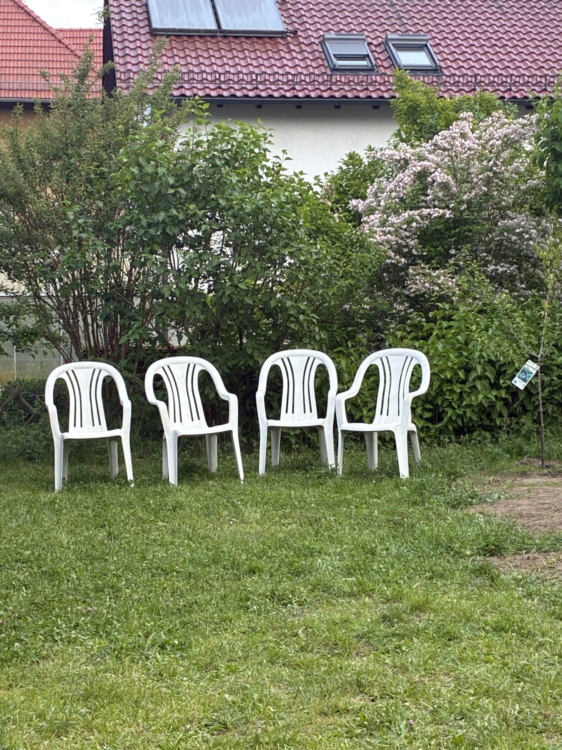 und wir feiern eine Konfirmation bei Freunden.