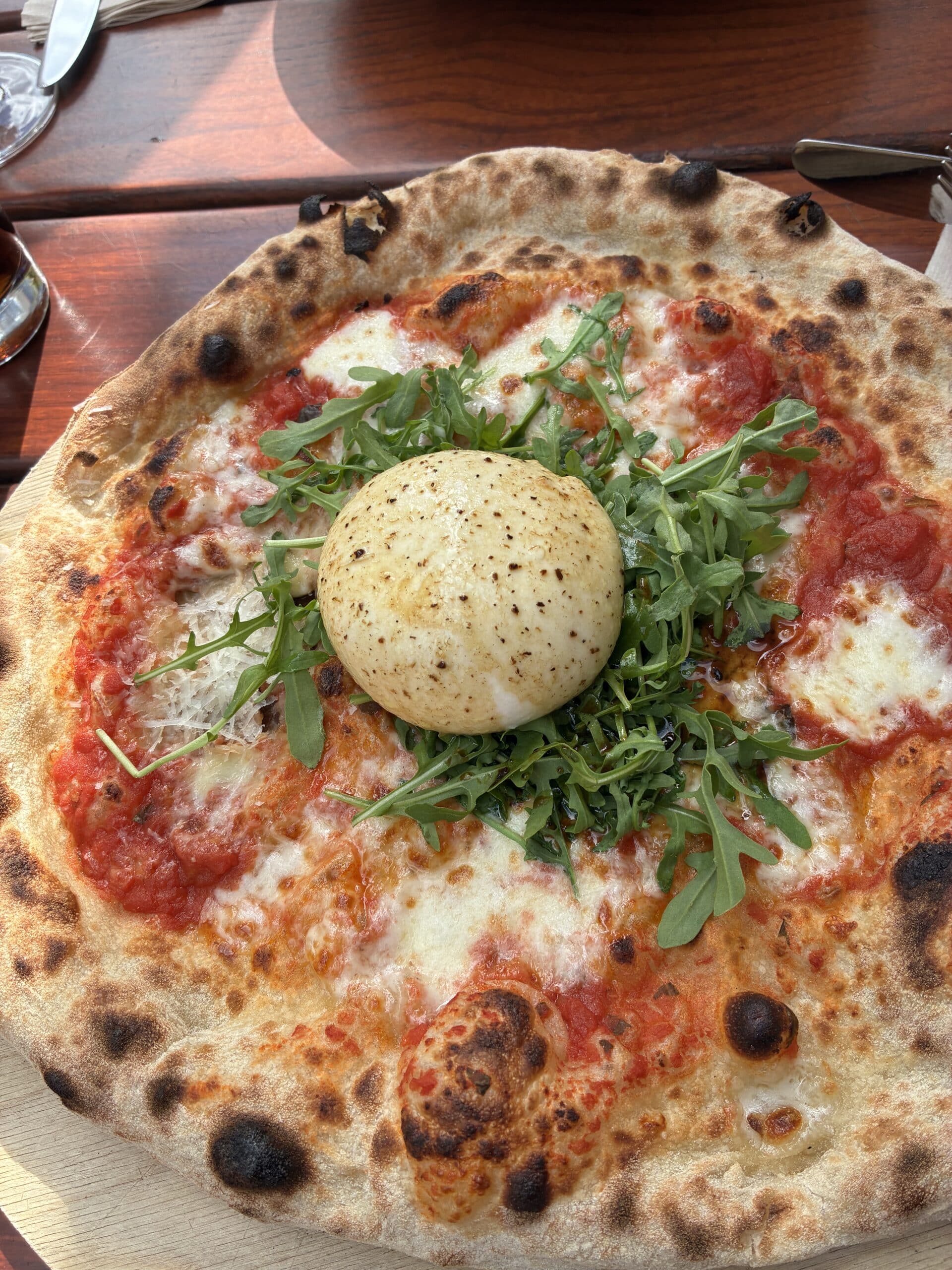 Pizza Burrata it is.