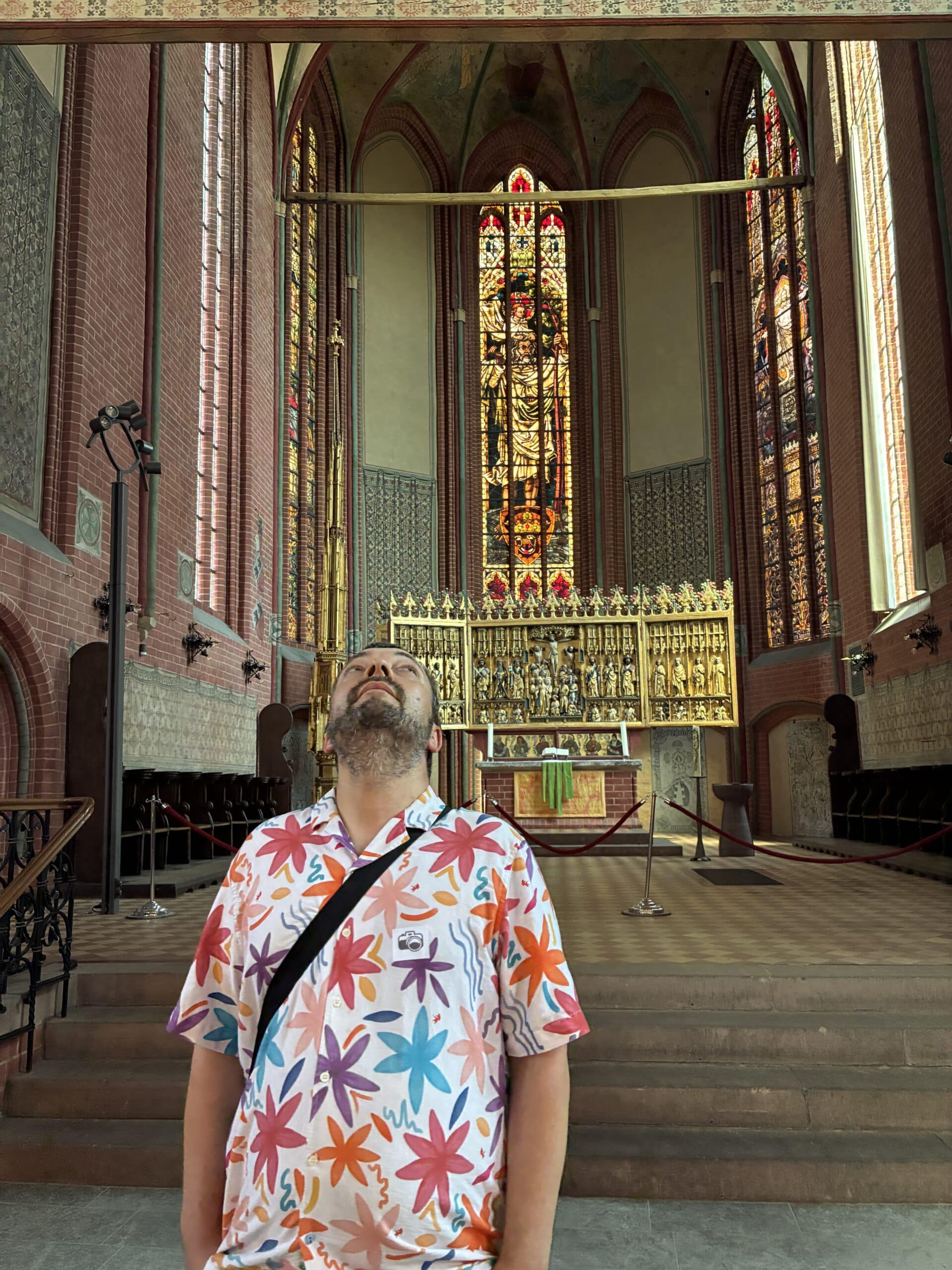 Natürlich sehen wir uns auch eine Kirche an.