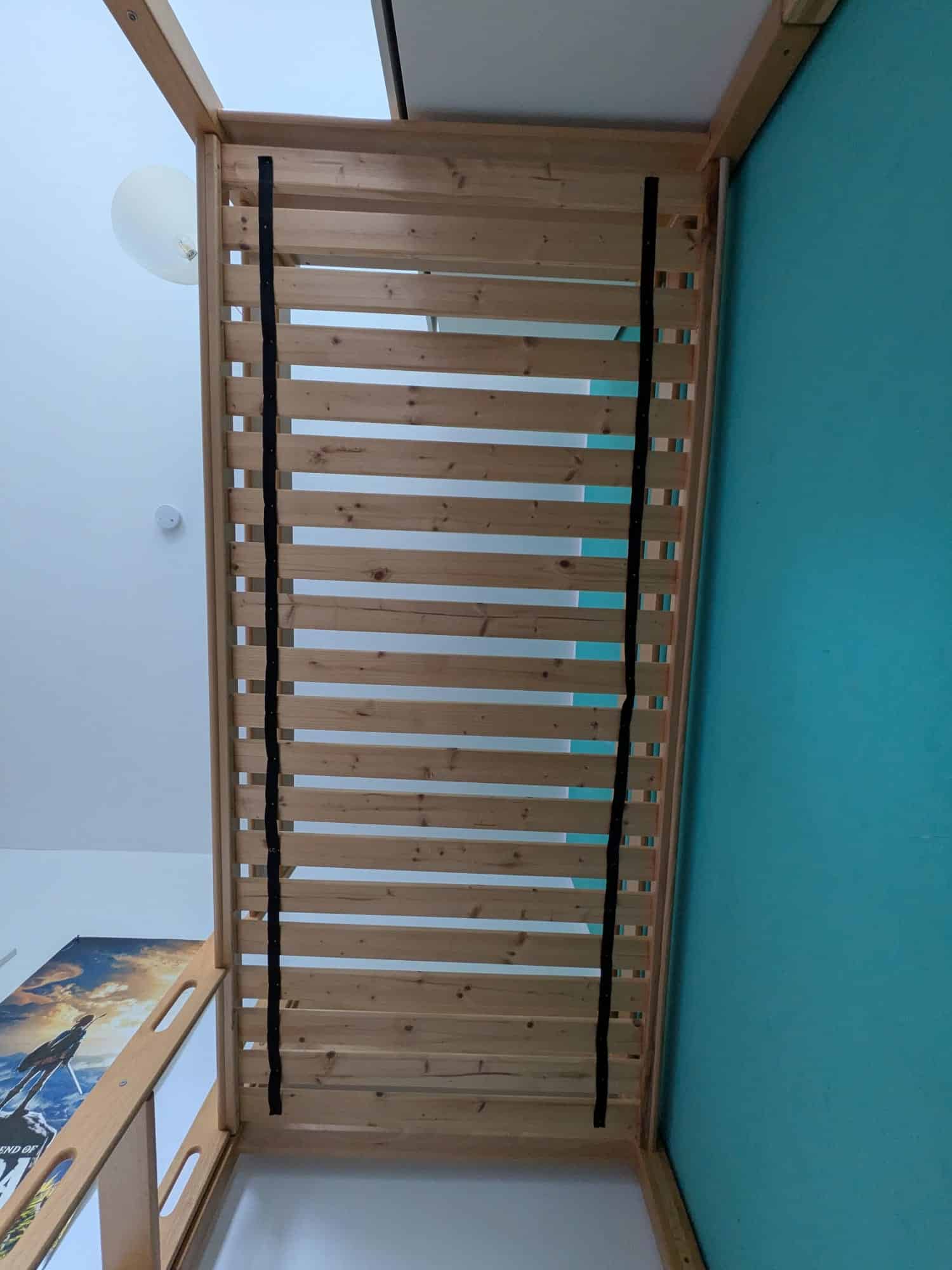 Wir bauen heute unter anderem das Bett von K2 aus. Wird Zeit für was Neues.