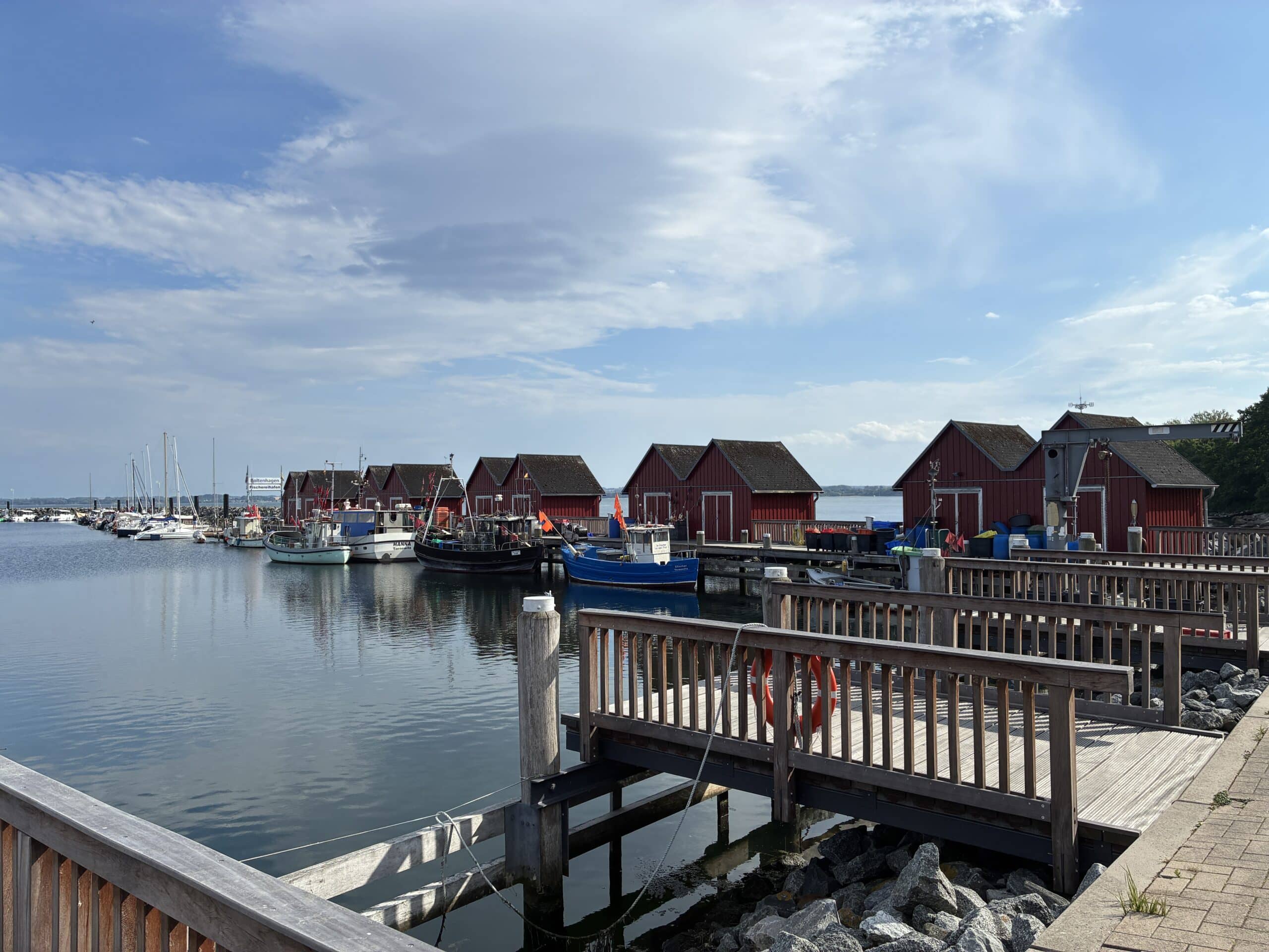 Am Nachmittag nochmal zum Hafen. Sieht fast aus wie in Dänemark.
