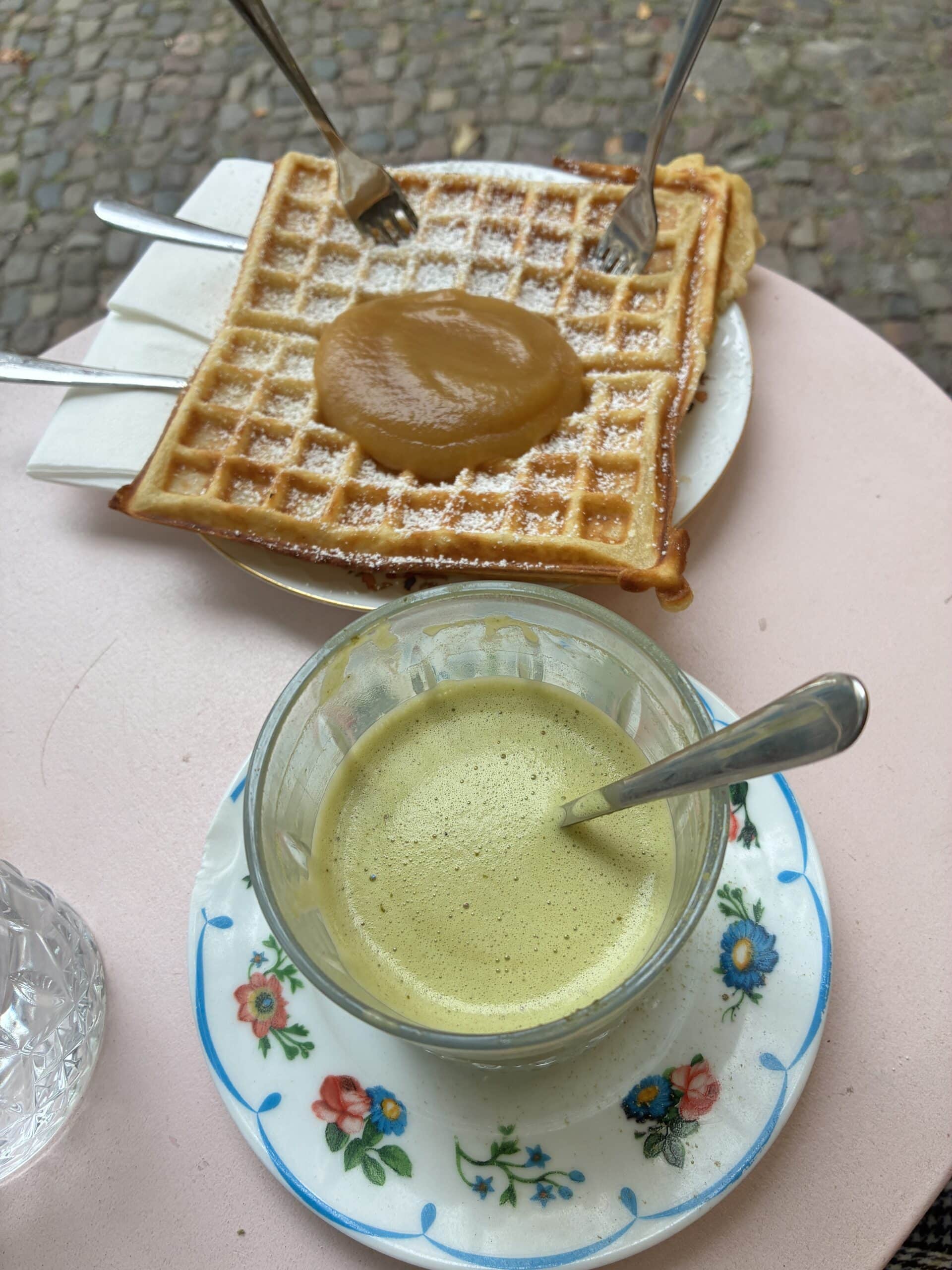 Am frühen Abend noch ein Treffen mit einer Freundin.