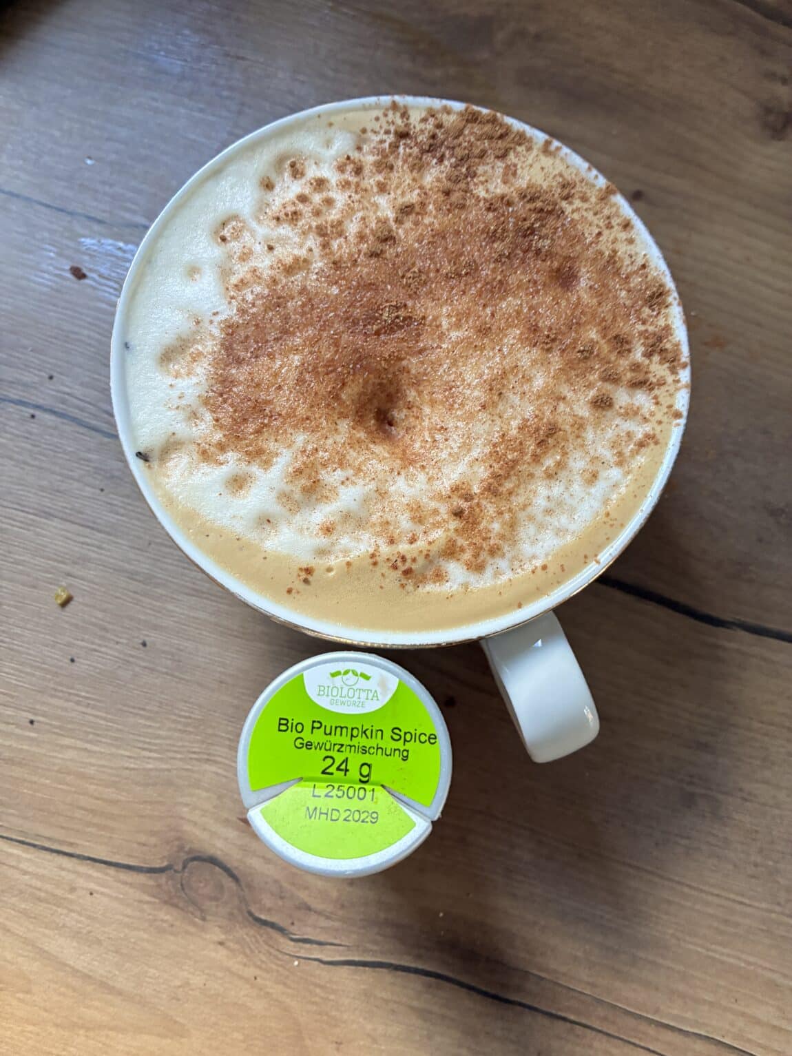 #4 Nach der Arbeit kommt dann ein Pumpkin Spice Latte.