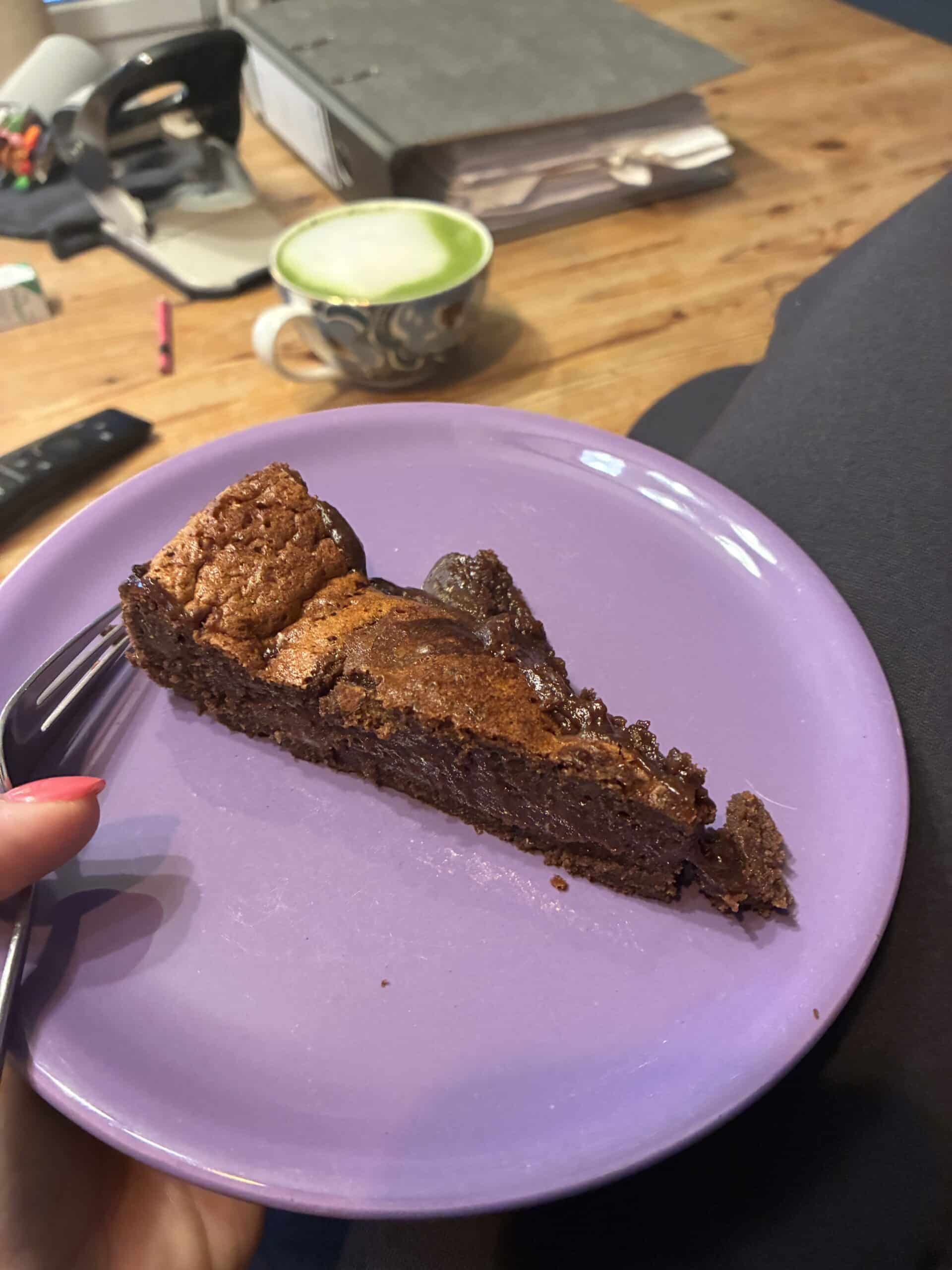 und eine kleine Portion Kuchen.